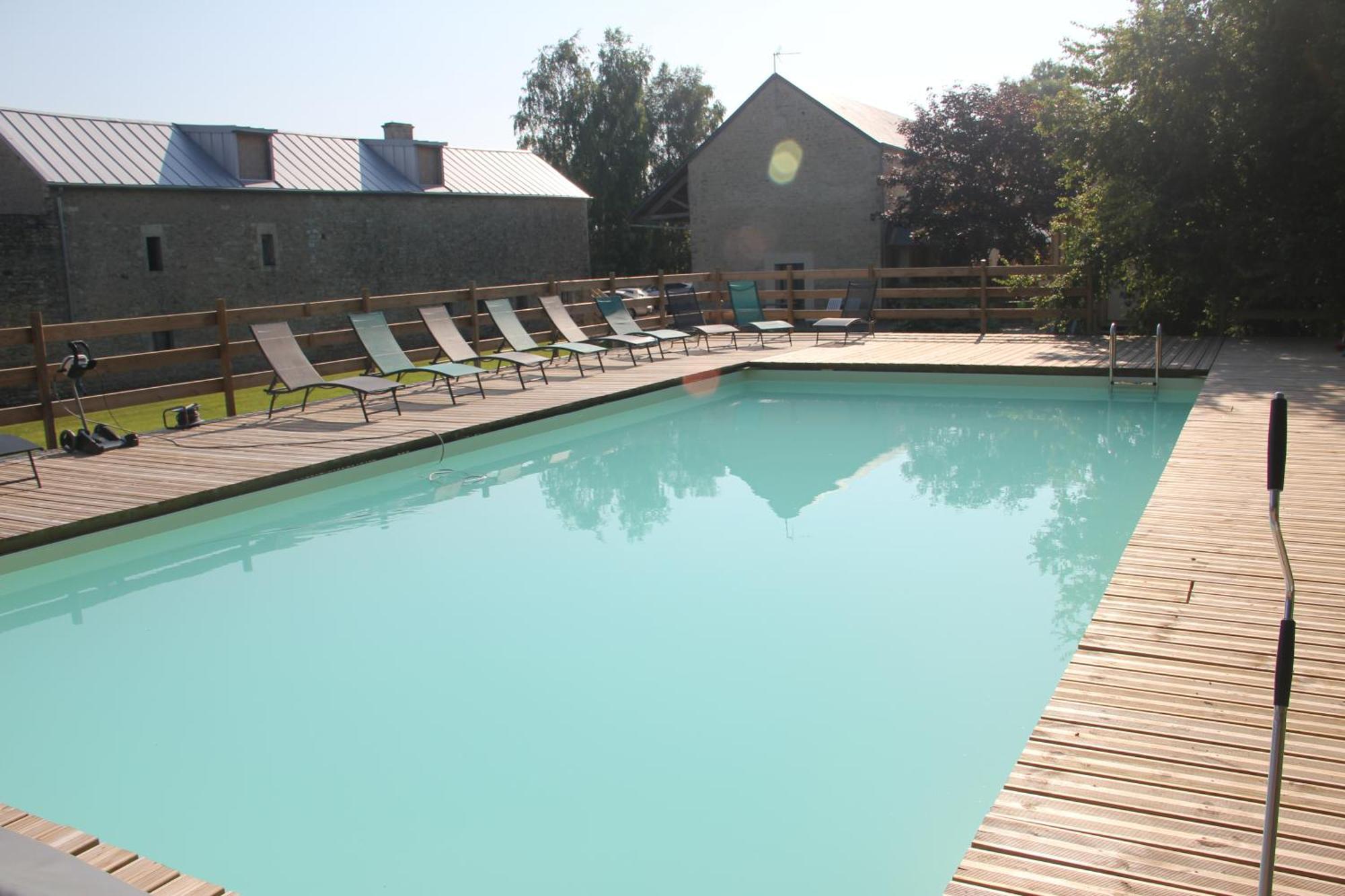 Logis Du Grand Pin Apartman Saint-Martin-des-Entrées Kültér fotó