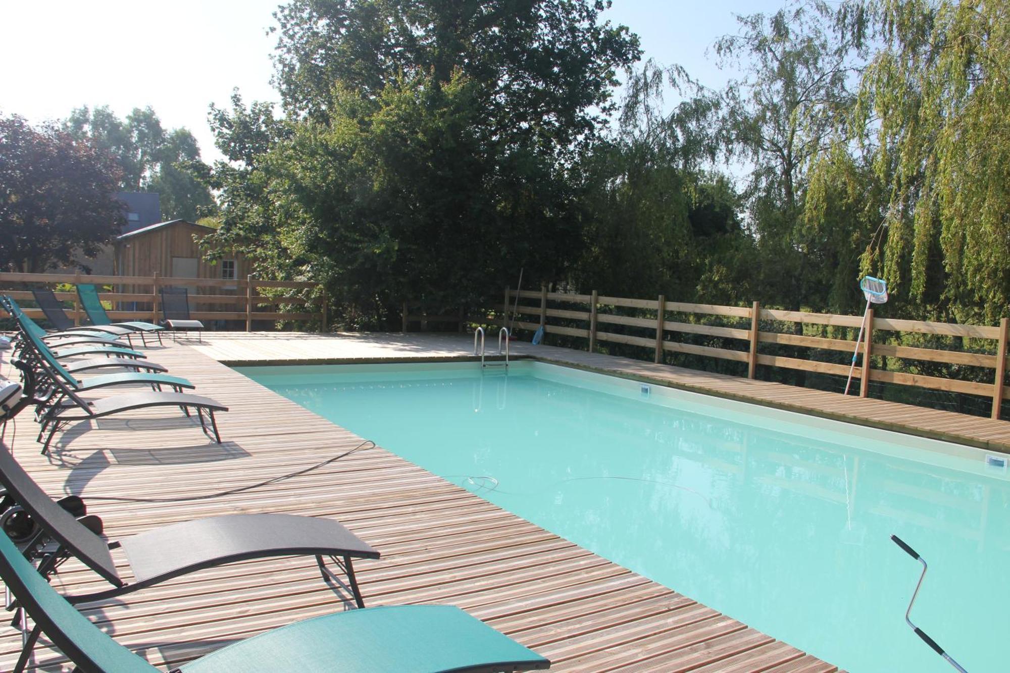 Logis Du Grand Pin Apartman Saint-Martin-des-Entrées Kültér fotó